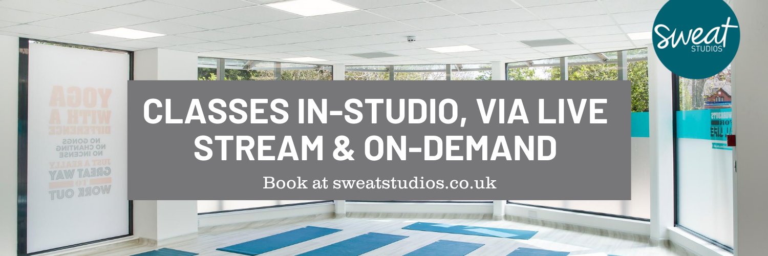 Sweat Studios banner