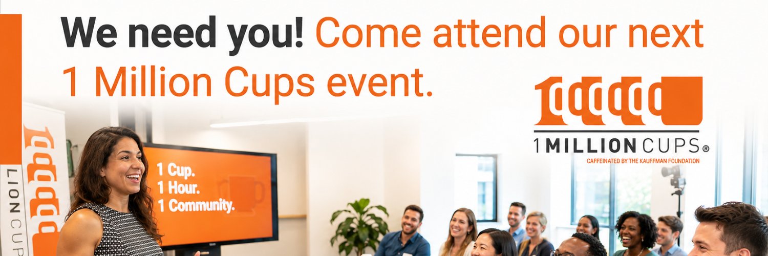 1MillionCupsDAL's profile banner image