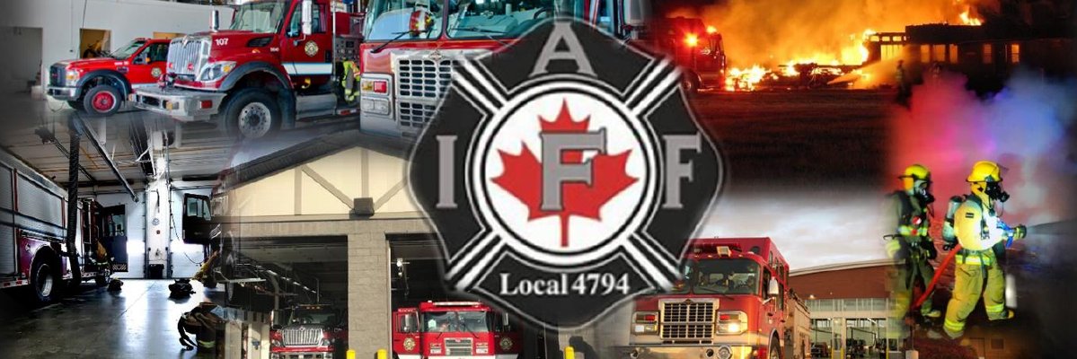Rocky View Fire Fighters banner