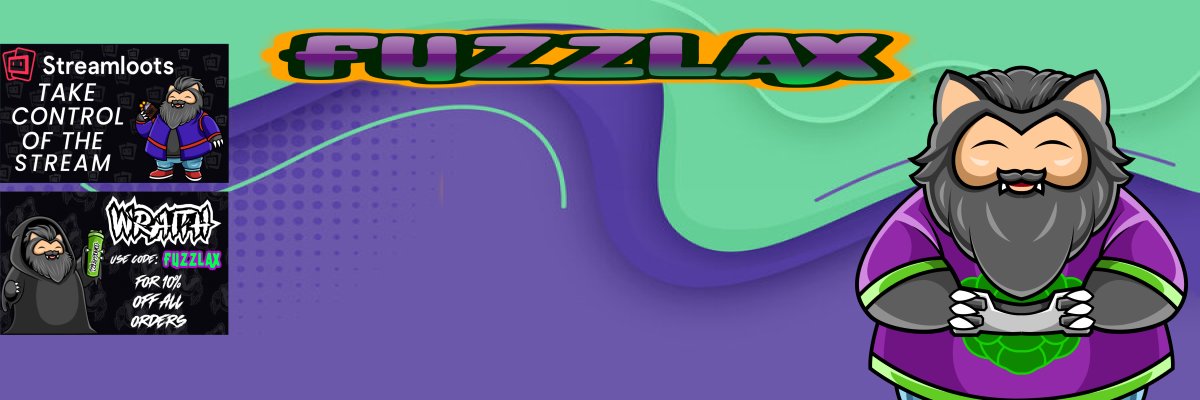 fuzzlax's profile banner image
