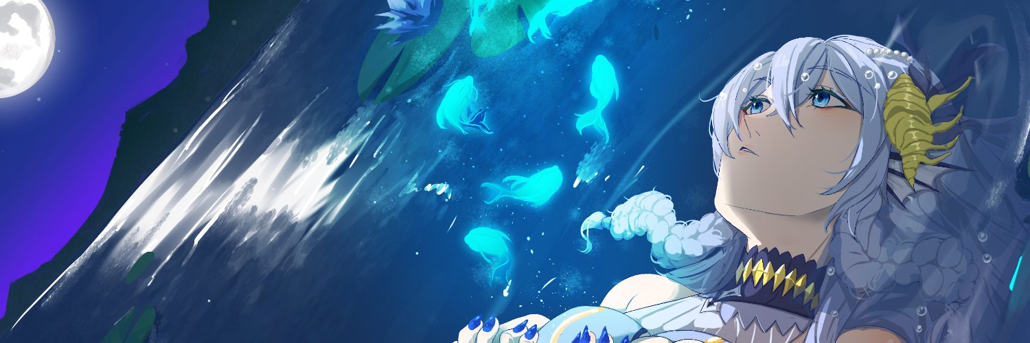 stupidlini | vtuber 🫧🦈 banner