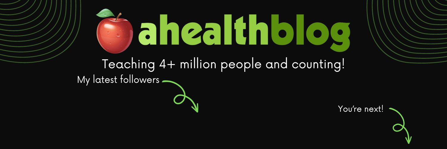 AHealthBlog banner