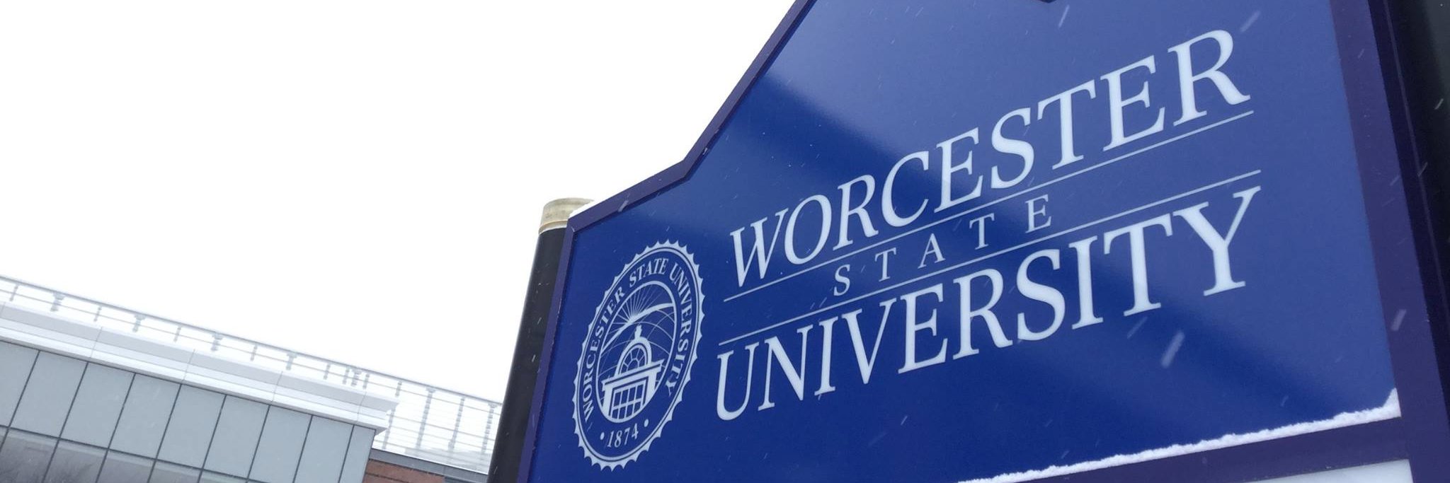 Worcester State Pres banner