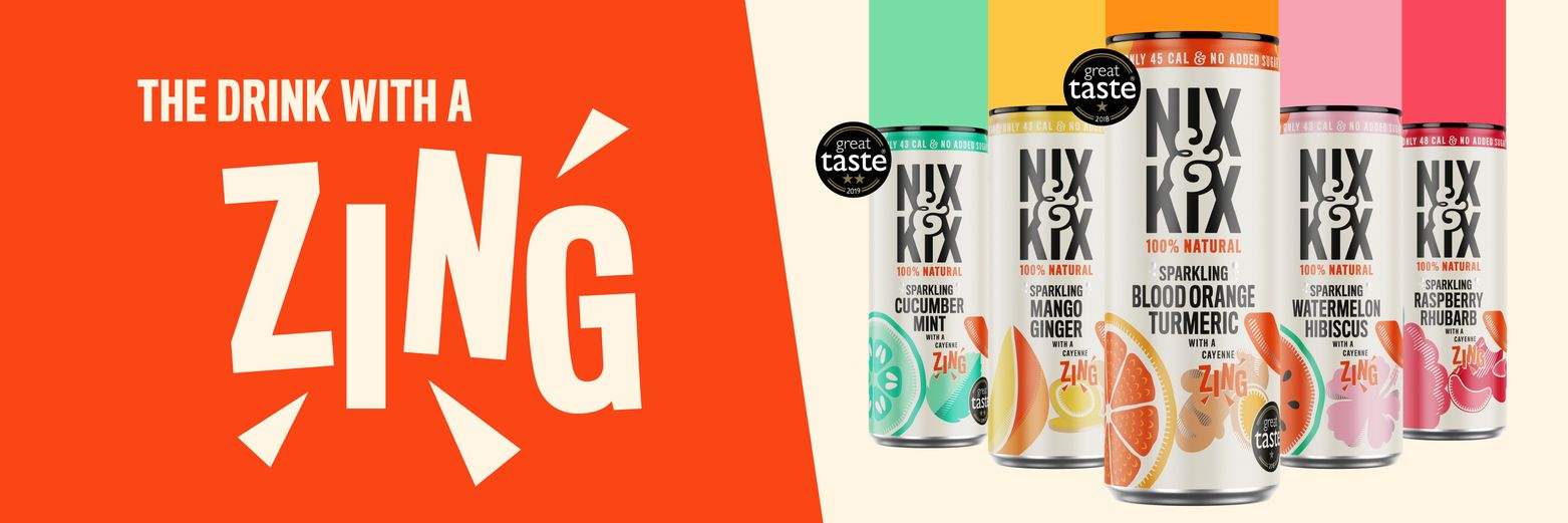 Nix & Kix Drinks banner