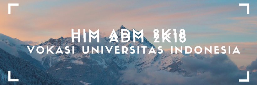 HIMADM Vokasi UI banner