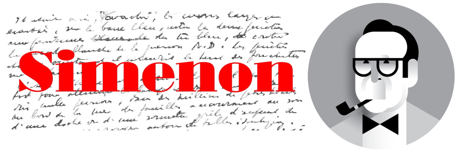 Georges Simenon's banner