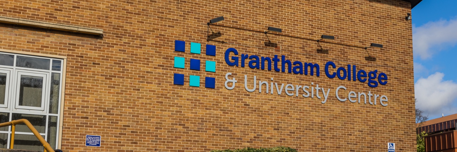 Grantham College & University Centre banner