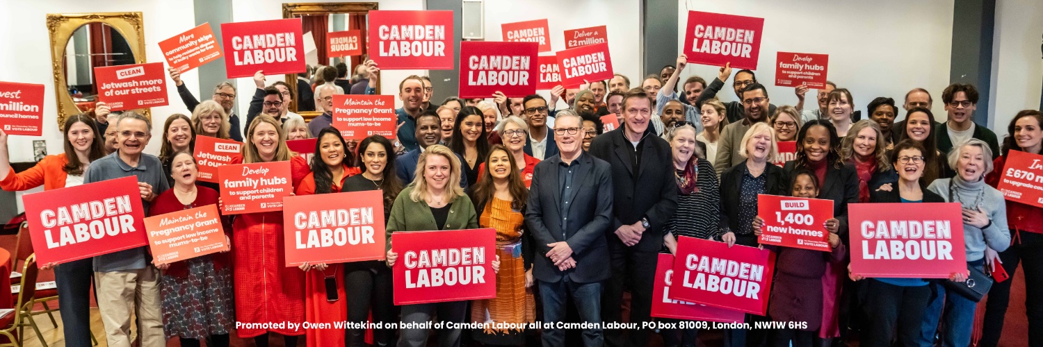 Camden Labour 🌹 banner