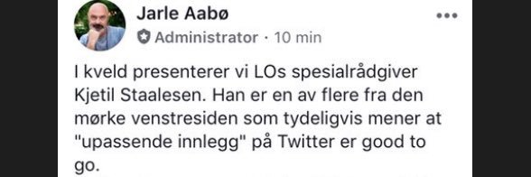 Kjetil Staalesen banner