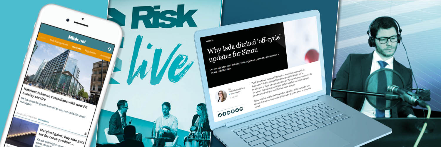 Risk.Net Markets banner