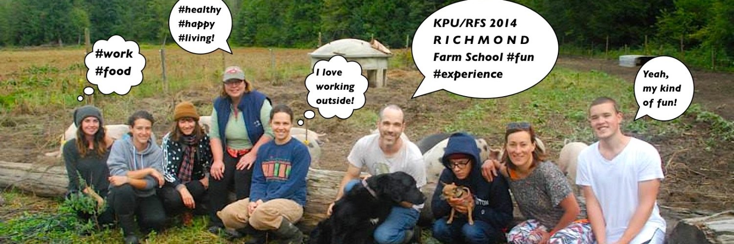 Richmond Farm School banner