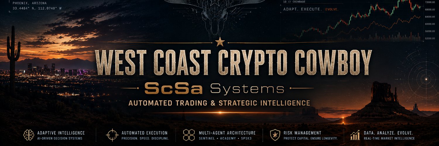 The West Coast Crypto Cowboy banner