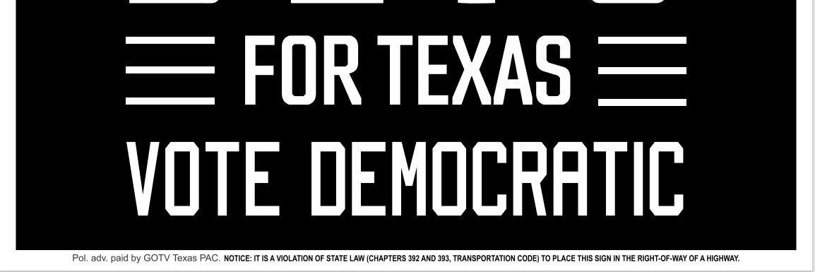 VOTEBLUETEX's profile banner image