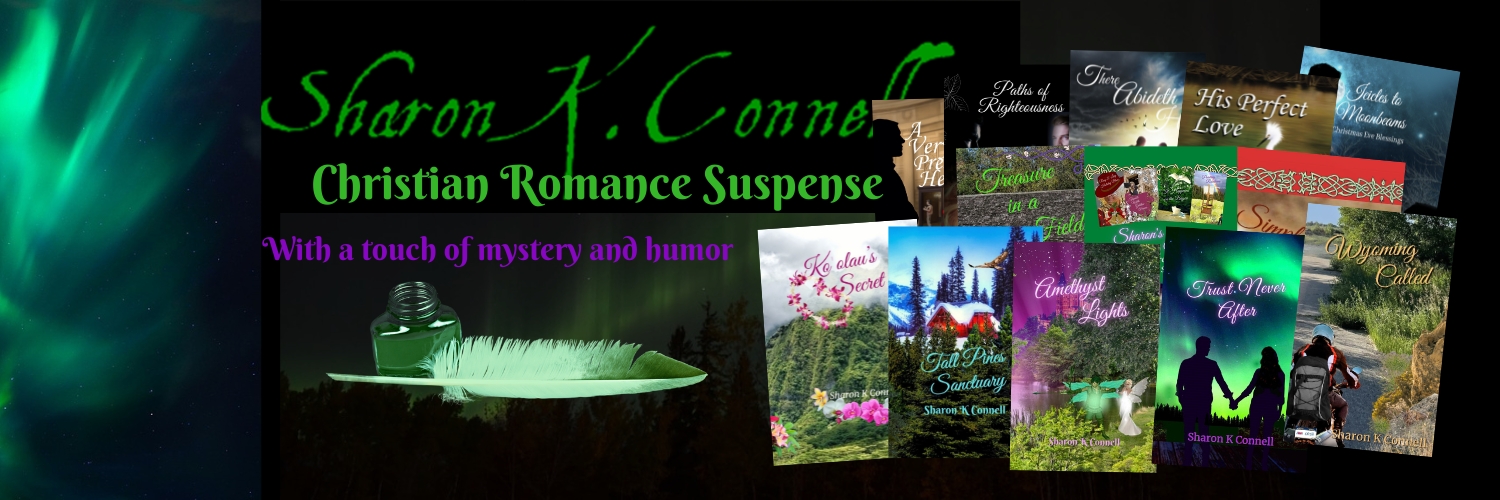 Sharon K Connell, Author's banner