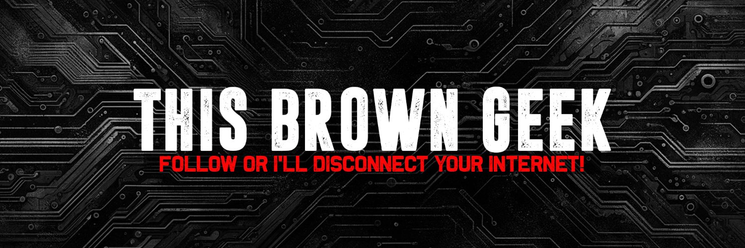 thisbrowngeek's profile banner image