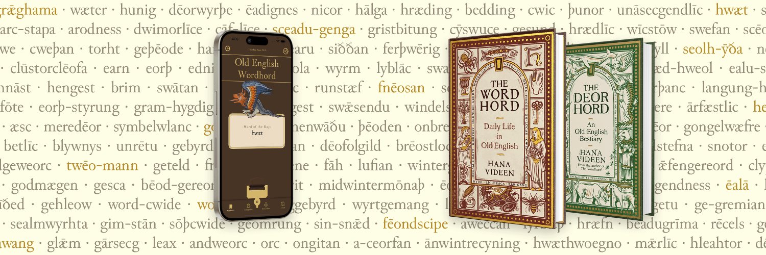 Old English Wordhord Profile Banner