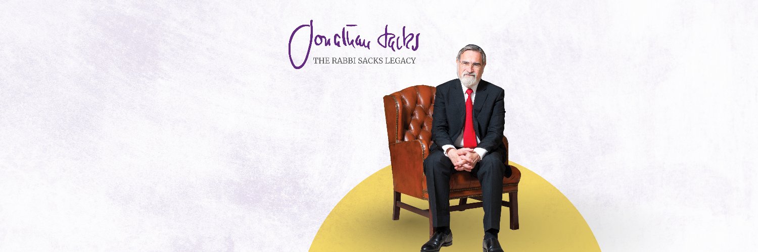 The Rabbi Sacks Legacy banner