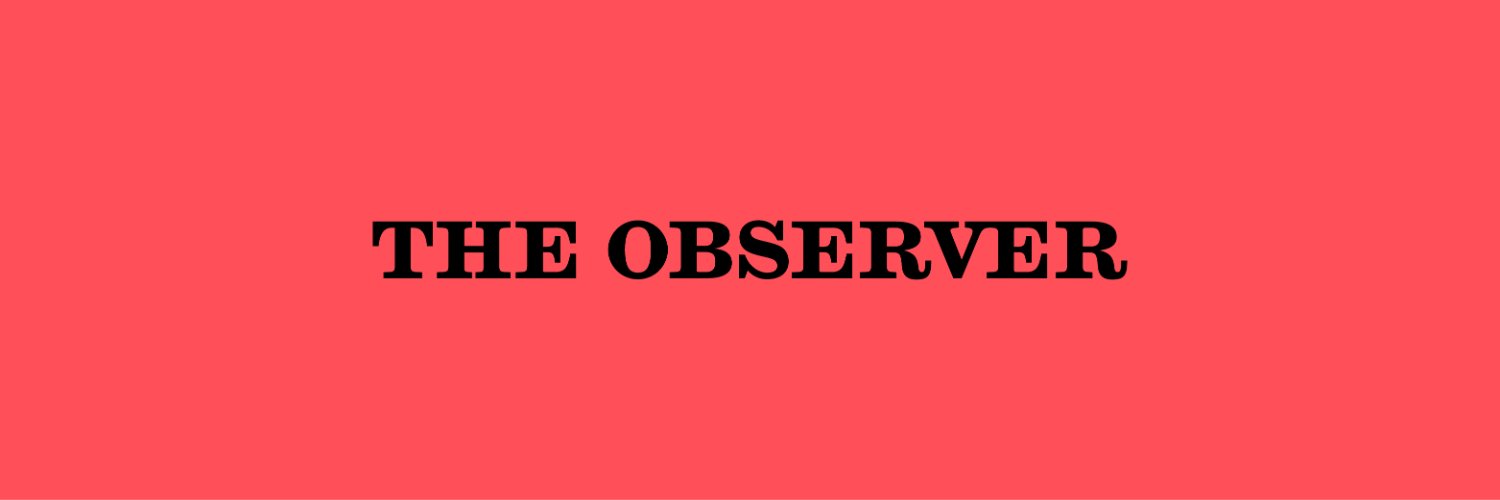 The Observer Magazine banner
