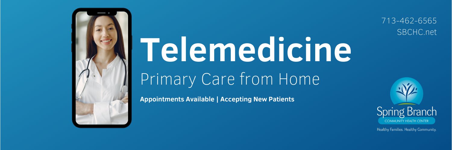 Spring Branch Community Health Center banner