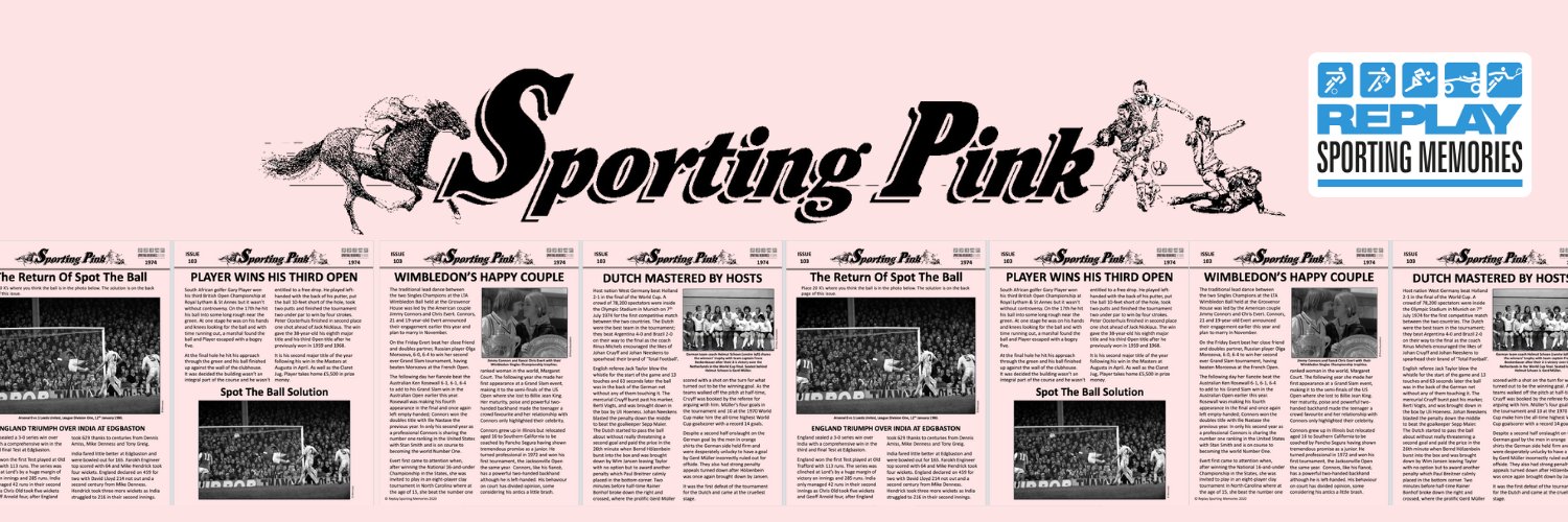 SportingPink's profile banner image