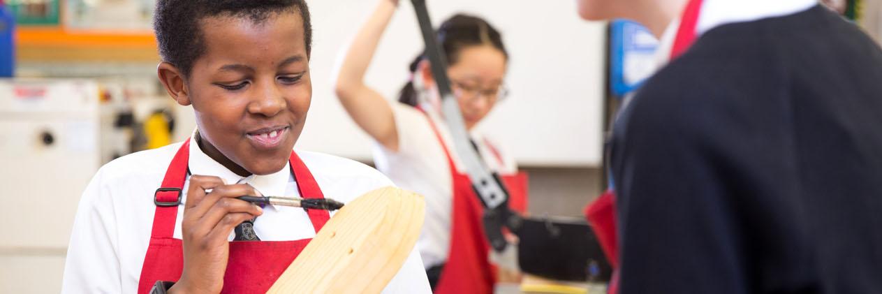 Design & Technology at Nottingham High School banner