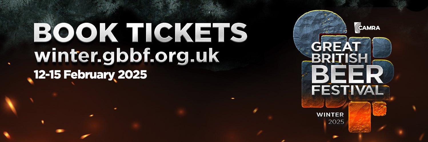 The Great British Beer Festival Winter banner
