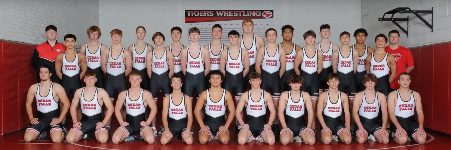 Cedar Falls Men's Wrestling banner