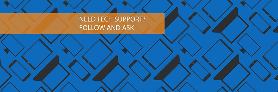 Technology Support Center & Training Services banner
