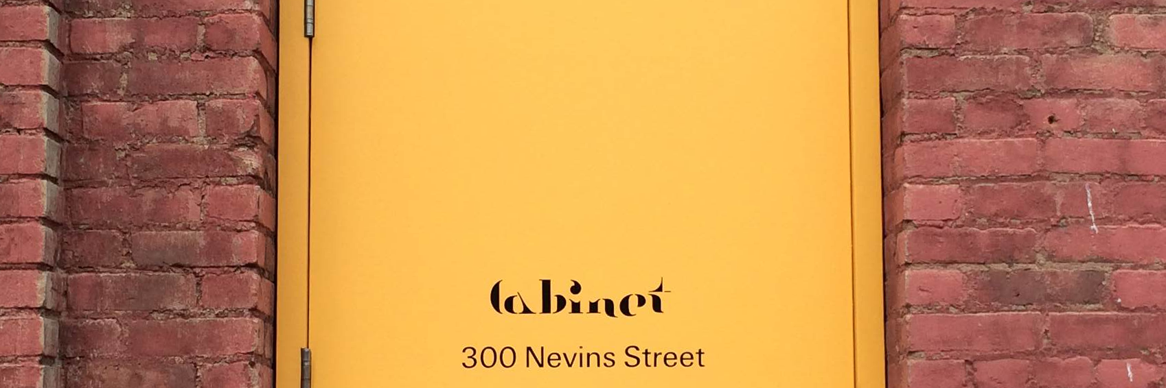 Cabinet magazine banner
