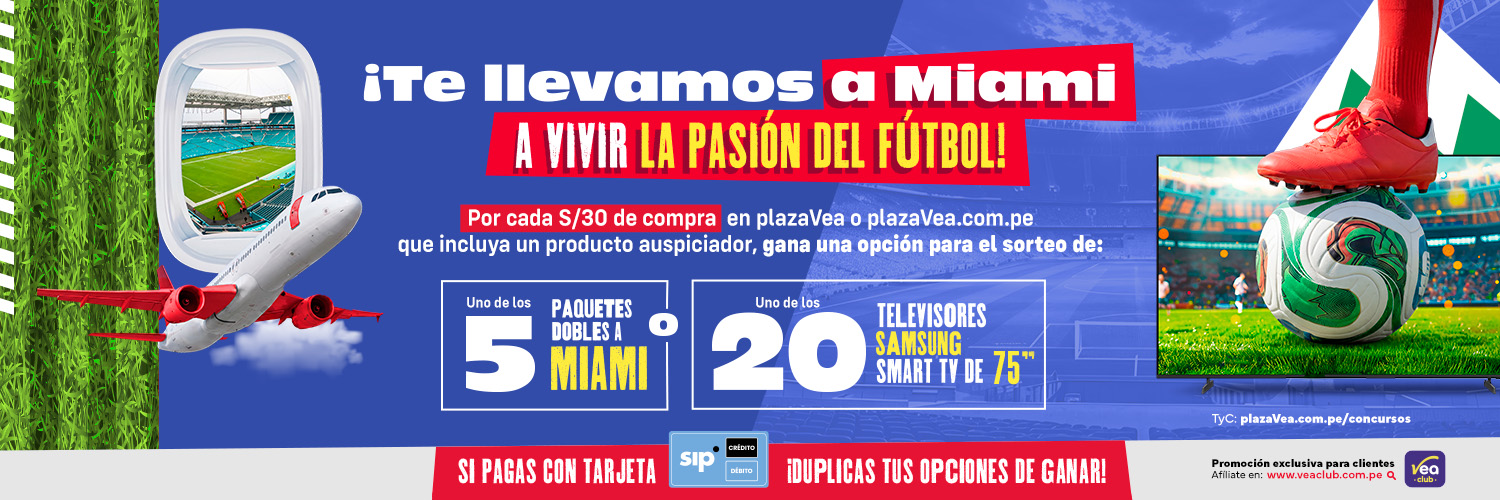 plazaVea banner