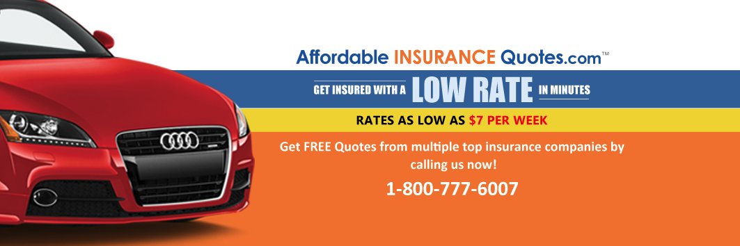 Affordable Insurance banner