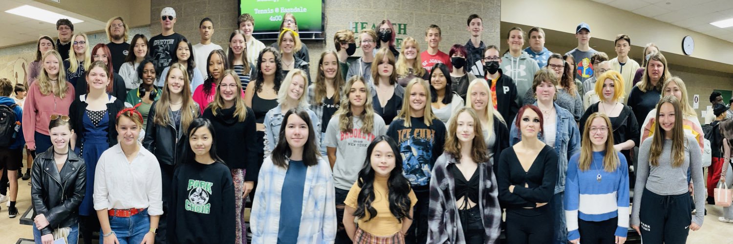 Park H.S. Choirs banner