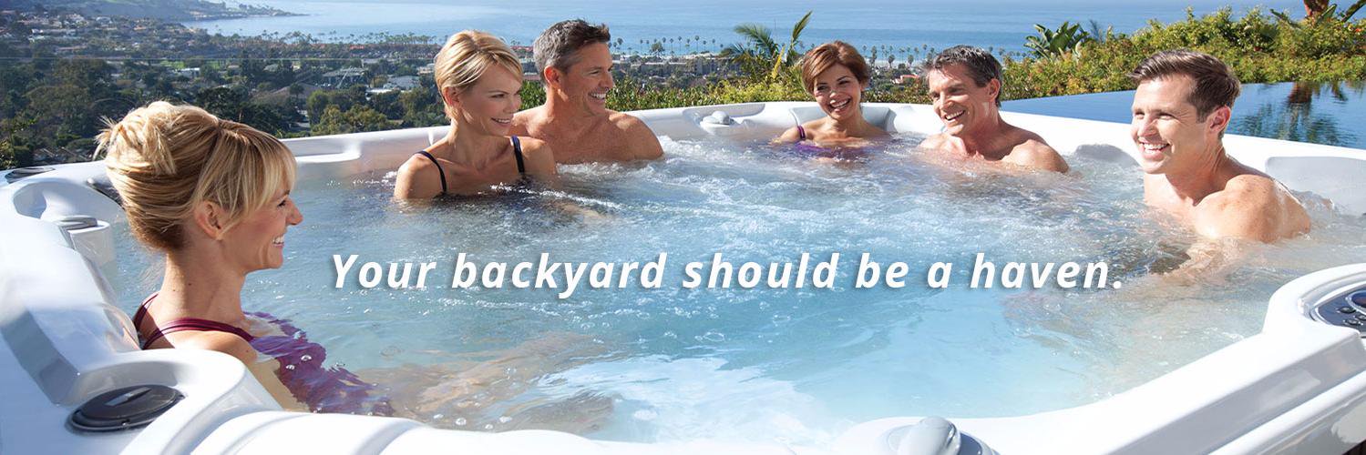 The Hot Tub Store banner