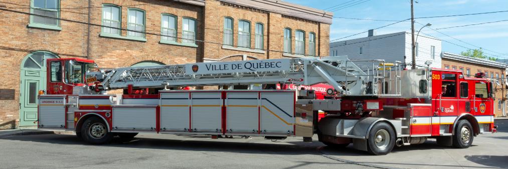 Service incendie de la Ville de Québec banner