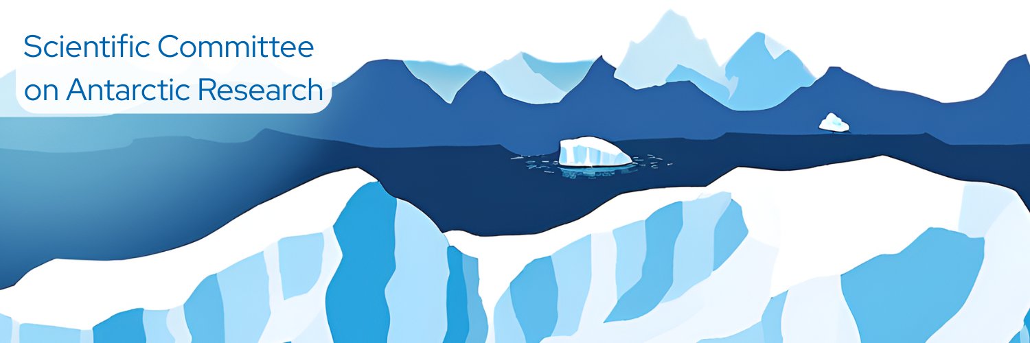 Scientific Committee on Antarctic Research (SCAR) banner