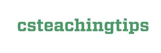 CS Teaching Tips banner
