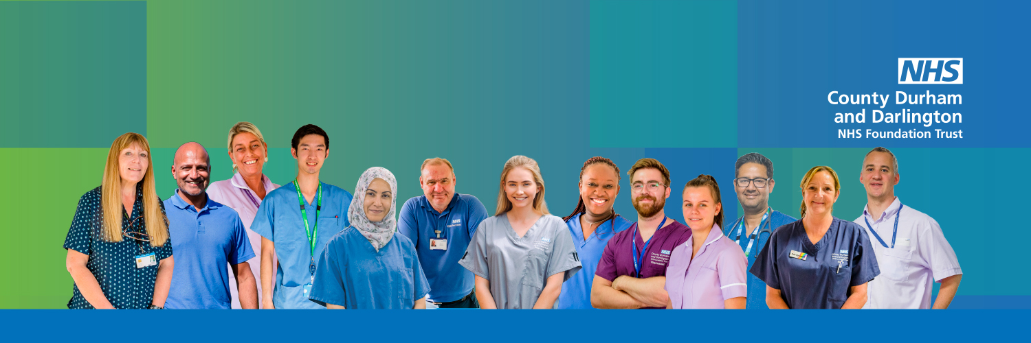 County Durham and Darlington NHS Foundation Trust banner