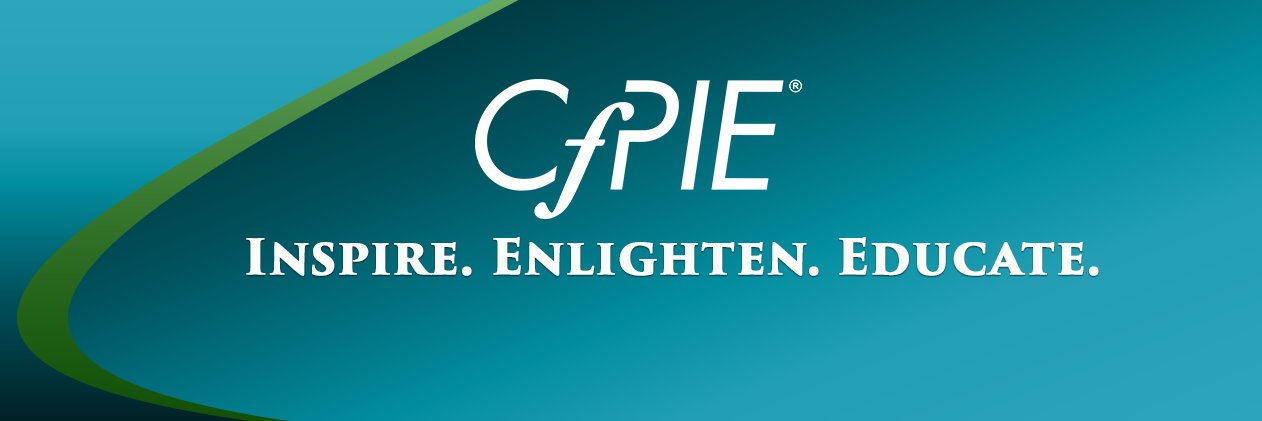 CfPIE's profile banner image