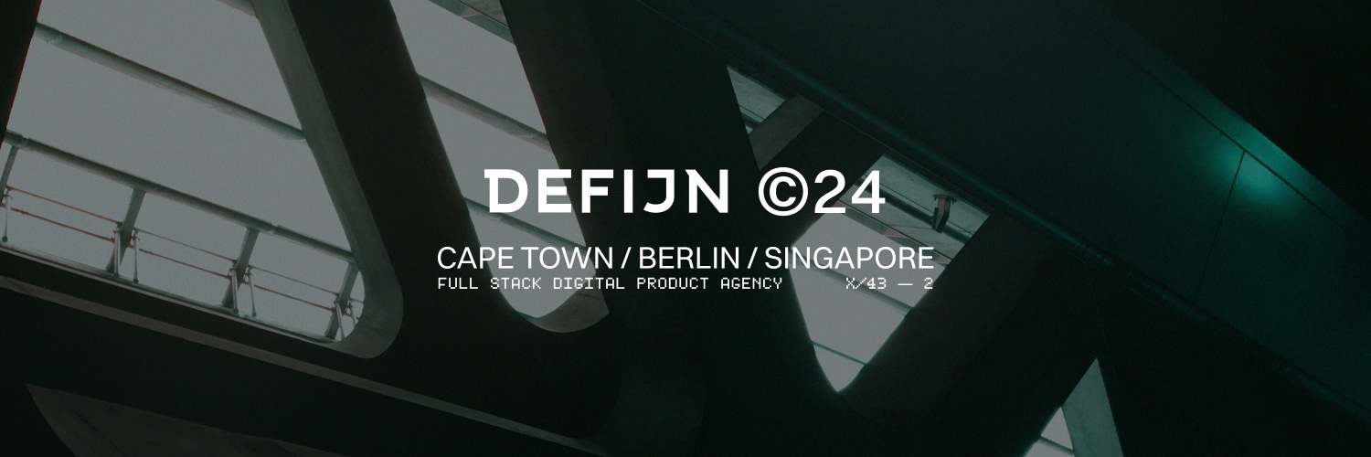 Defijn.io banner