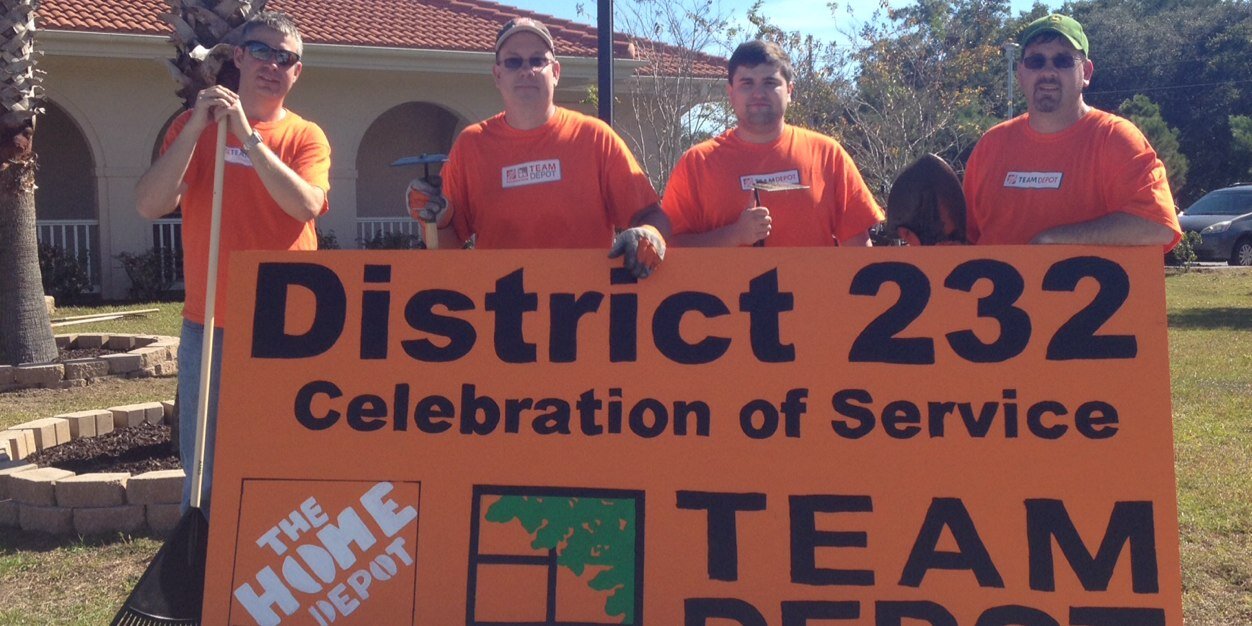 Dothan Home Depot banner