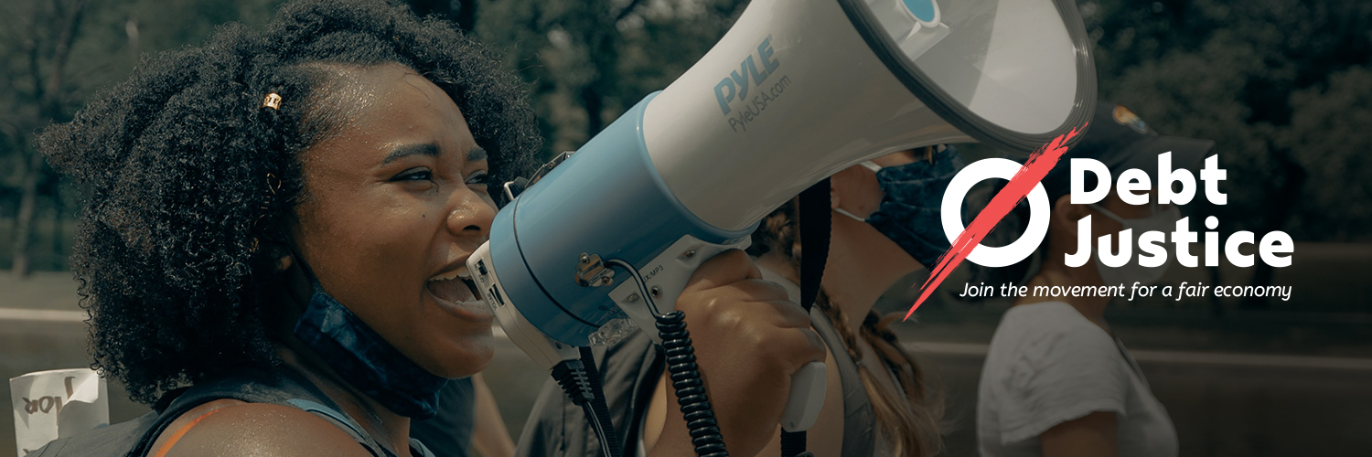 DebtJustice.bsky.social banner