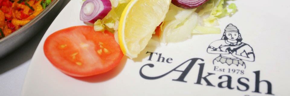 The Akash Restaurant banner