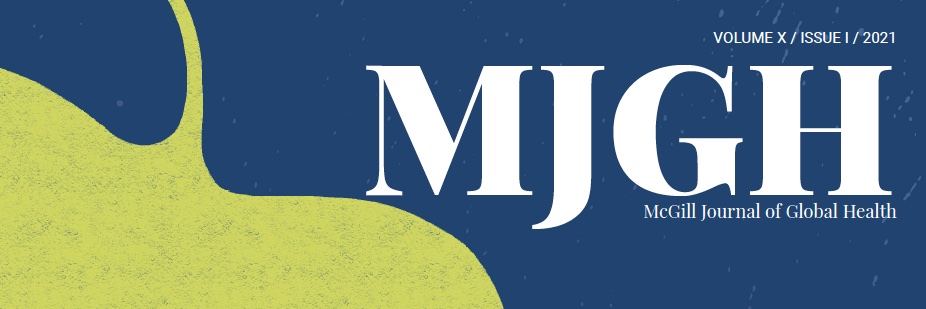 McGill Journal of Global Health banner