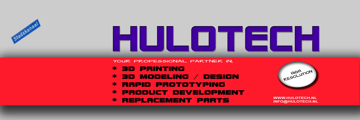 Hulotech 3D Printing banner