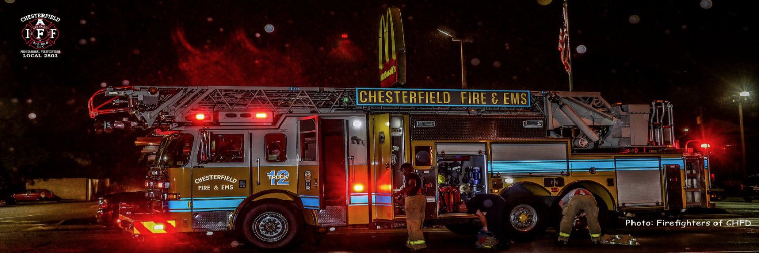 Chesterfield County Professional Fire Fighters banner