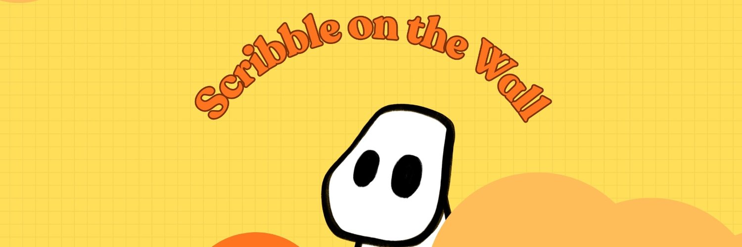 Scribble on the wall 🦖🦕 banner