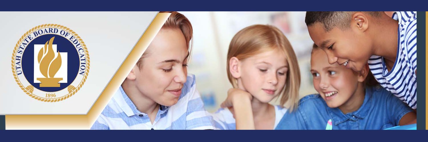 Utah State Board of Education banner