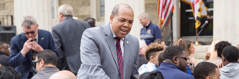 Councilman Julian E. Jones Jr's banner