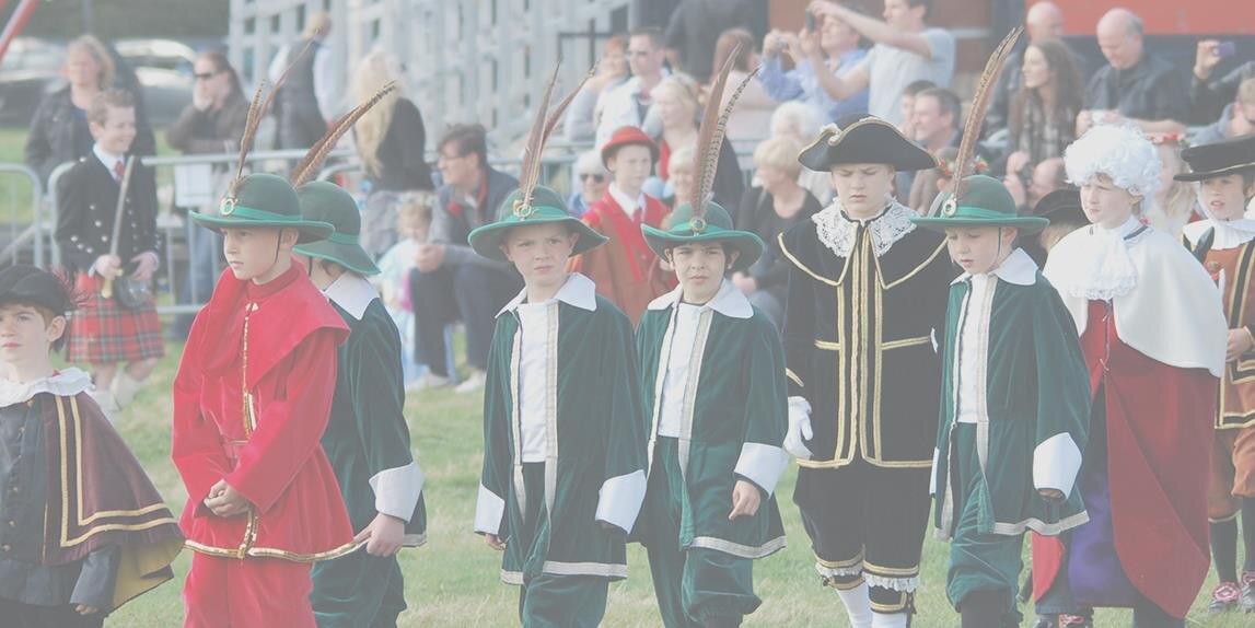 Knutsford May Day banner