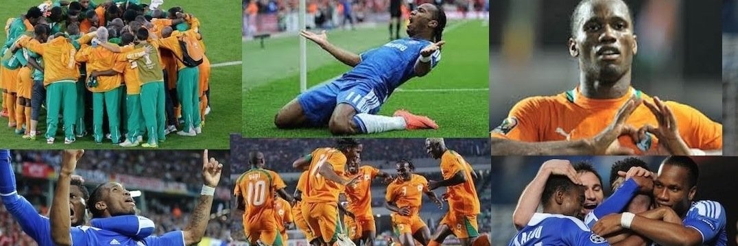 Didier Drogba's banner